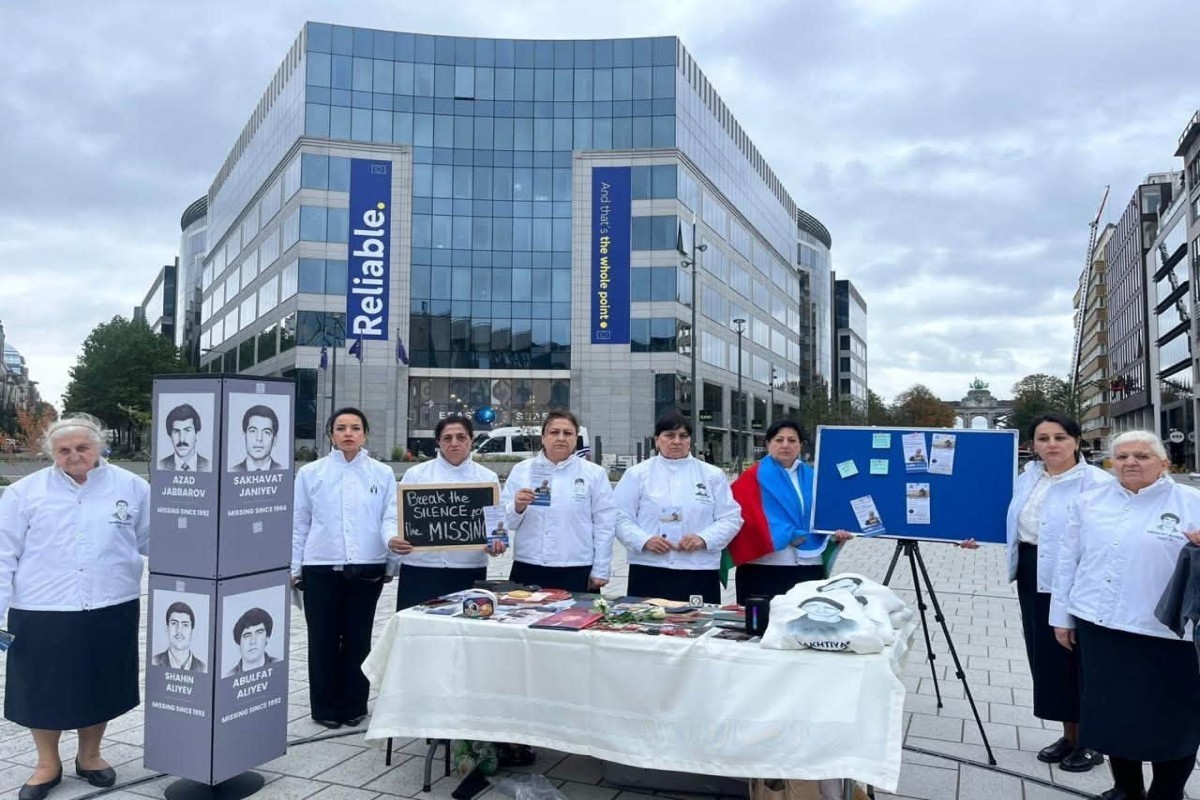 В Брюсселе представлены памятные вещи пропавших без вести азербайджанцев