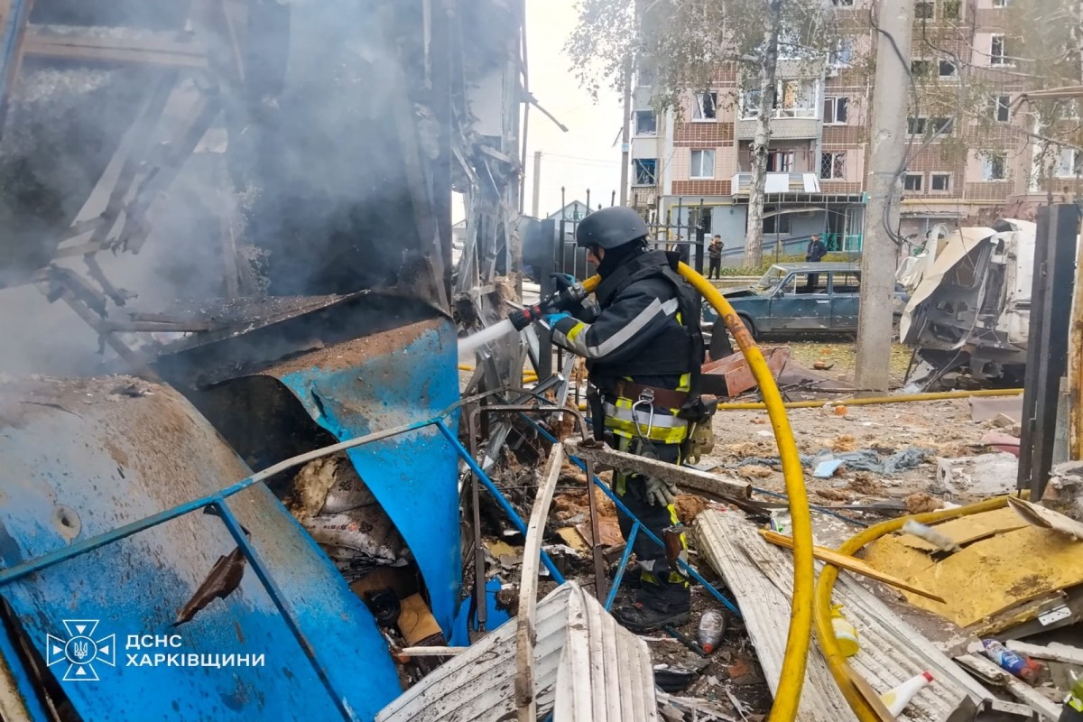 Россия ударила по рынку в Харькове: двое погибших, много повреждений