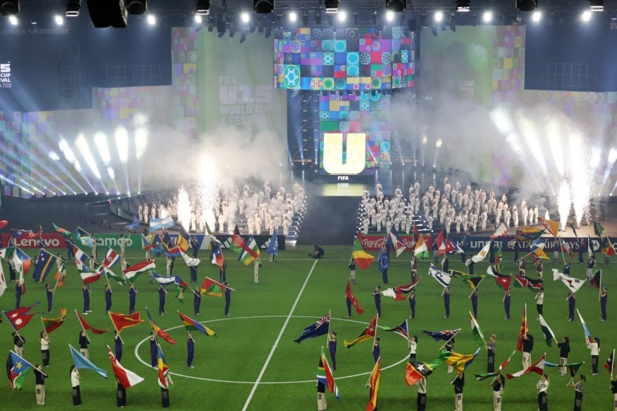 Ильхам Алиев наблюдал церемонию открытия чемпионата мира и фестиваля FIFA U-15-ОБНОВЛЕНО 