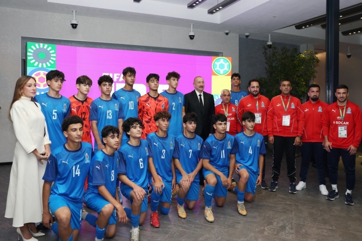 Ильхам Алиев наблюдал церемонию открытия чемпионата мира и фестиваля FIFA U-15-ОБНОВЛЕНО 