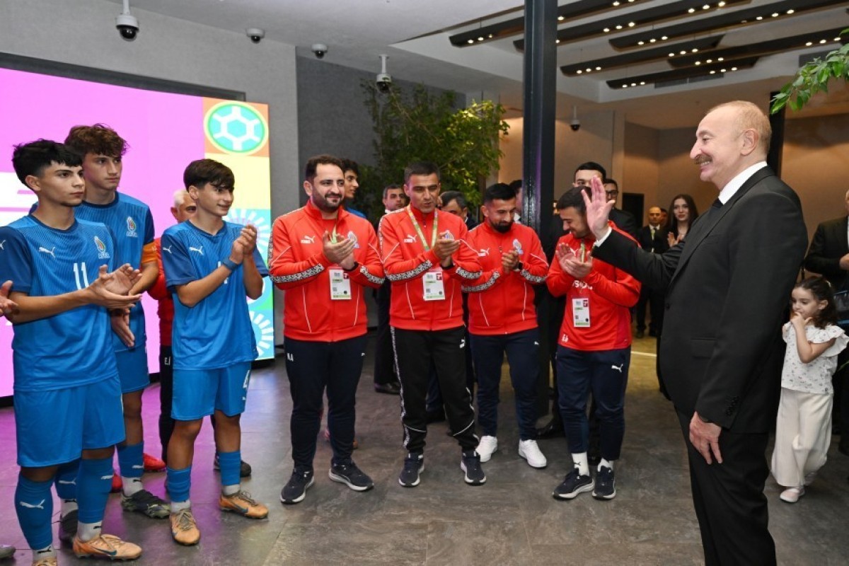 Ильхам Алиев наблюдал церемонию открытия чемпионата мира и фестиваля FIFA U-15-ОБНОВЛЕНО 