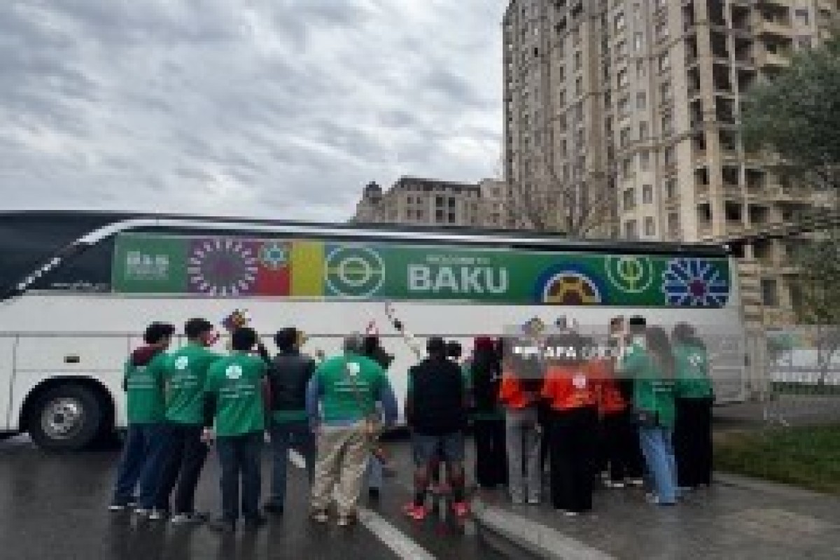 В Баку прошла акция в поддержку юных футболистов Новой Каледонии и Французской Полинезии -ФОТО 