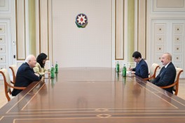 Алиев обсудил с представителем ООН борьбу с исламофобией-ФОТО 