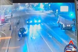 В Баку автомобиль насмерть сбил 23-летнего мужчину на скутере-ВИДЕО 