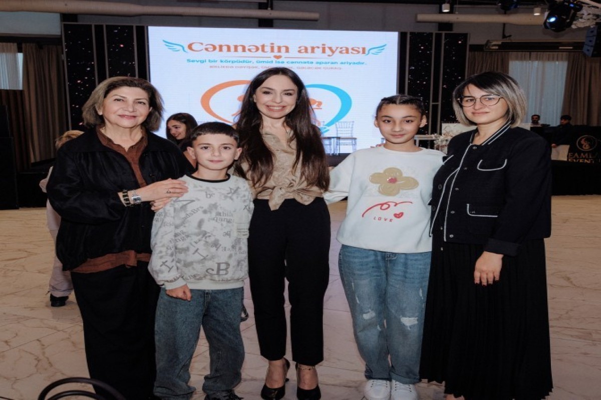 Лейла Алиева и Арзу Алиева поддержали участников проекта «Ария рая»-ФОТО 