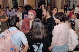 Лейла Алиева и Арзу Алиева поддержали участников проекта «Ария рая»-ФОТО 