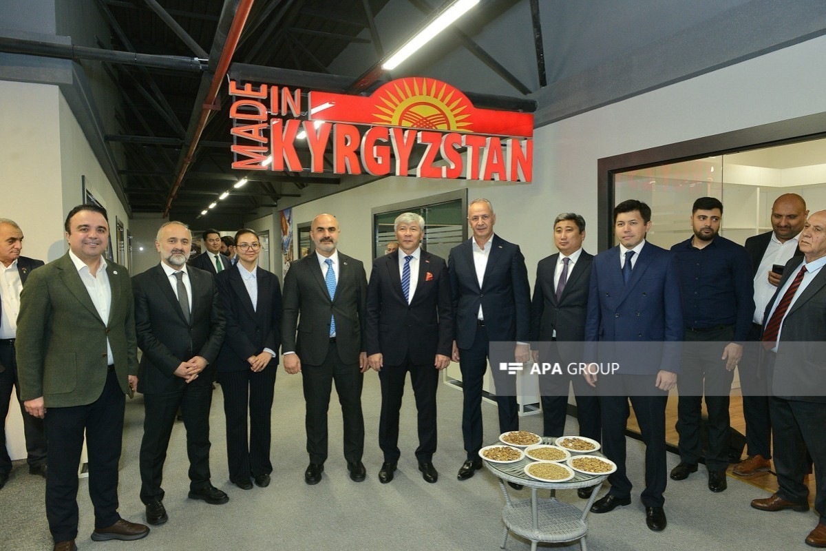 В Баку открылся Торговый дом Кыргызстана-ФОТО 