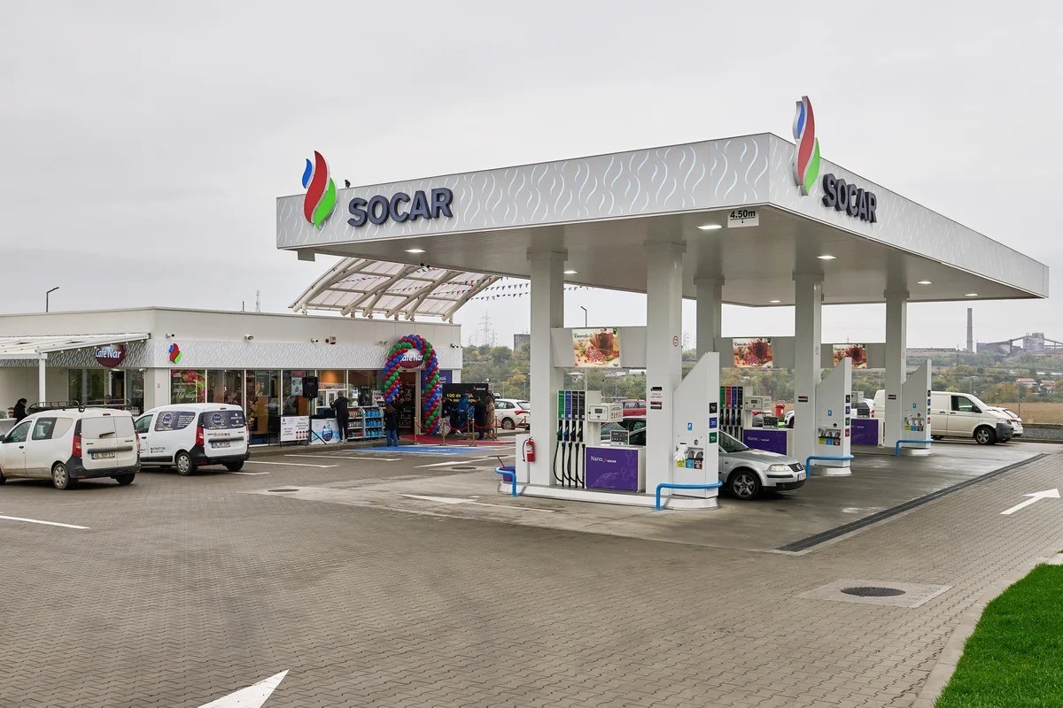 SOCAR открыла 100-ю автозаправочную станцию в Румынии