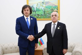 Али Асадов и Ираклий Кобахидзе проводят встречу в Грузии