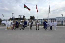 МЧС Азербайджана провело учения по гражданской обороне-ФОТО 