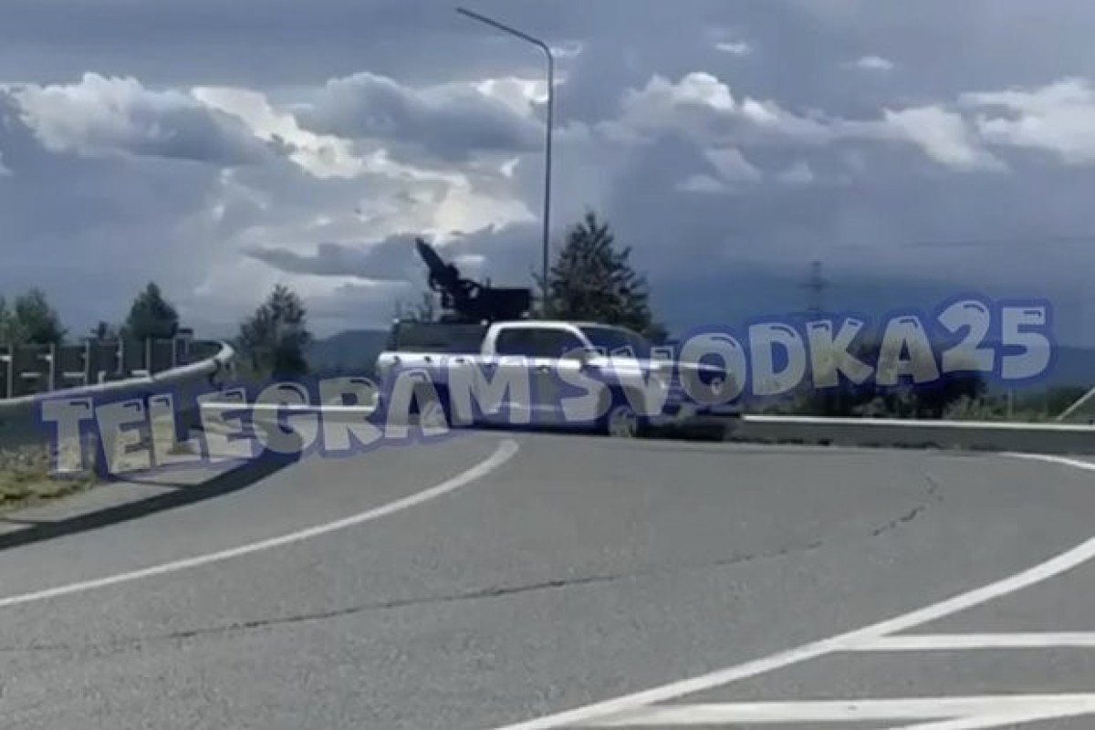 В кортеже Путина заметили антидроновую систему «Катран»