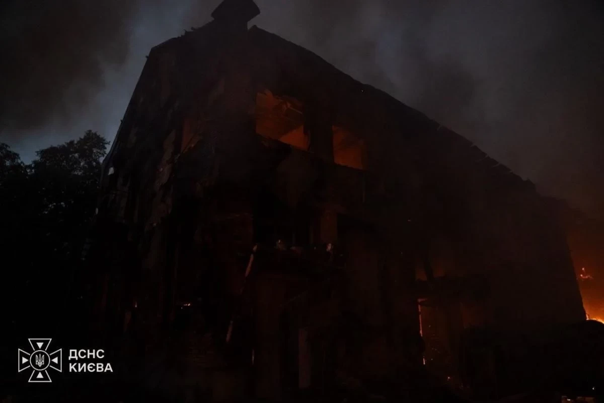 Два человека погибли в результате ночной атаки ВС России на Киев-ФОТО -ВИДЕО 