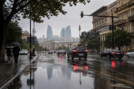 Служба гидрометеорологии: В Баку выпало 133% месячной нормы осадков