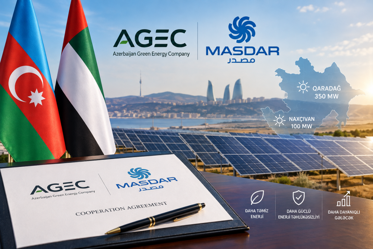 Masdar готовит новые проекты в Азербайджане: ДЕТАЛИ СОГЛАШЕНИЯ 