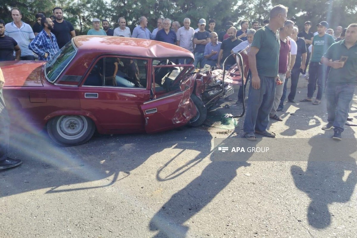 В Джалилабаде произошла цепная авария, пострадали 3 человека-ФОТО 