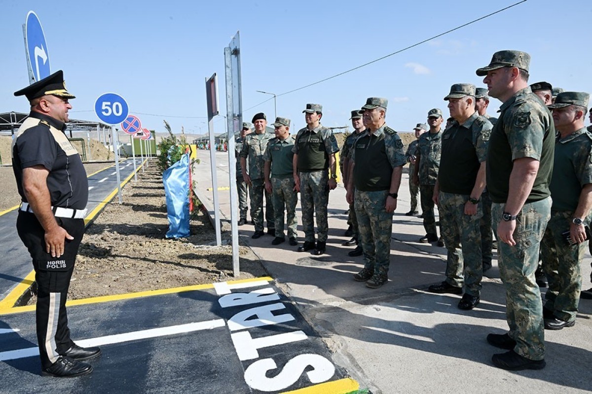 Закир Гасанов проверил подготовку военной полиции по стандартам НАТО-ФОТО 