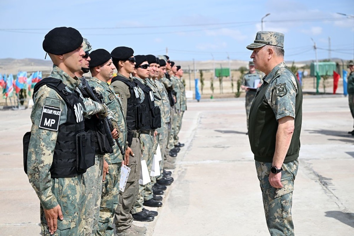 Закир Гасанов проверил подготовку военной полиции по стандартам НАТО-ФОТО 