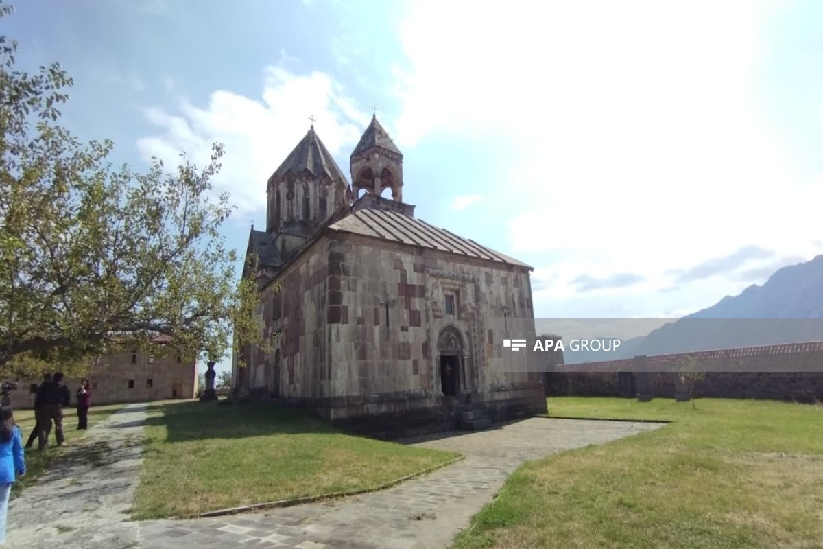 Албано-удинская религиозная община посетила монастырский комплекс Гянджасар -ФОТО 