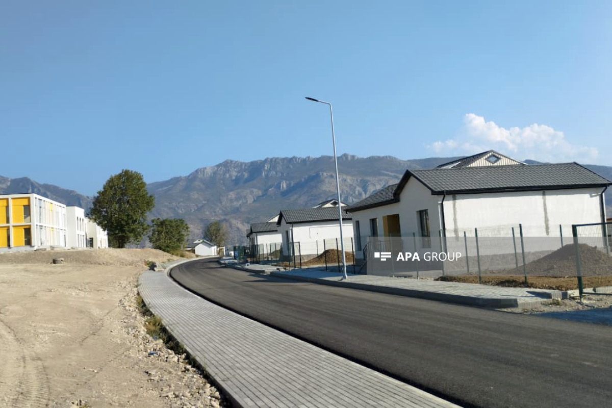 В Зангилане восстанавливают село Джахангирбейли-ФОТО 