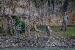 Военные Азербайджана, Турции и Грузии проводят совместные учения