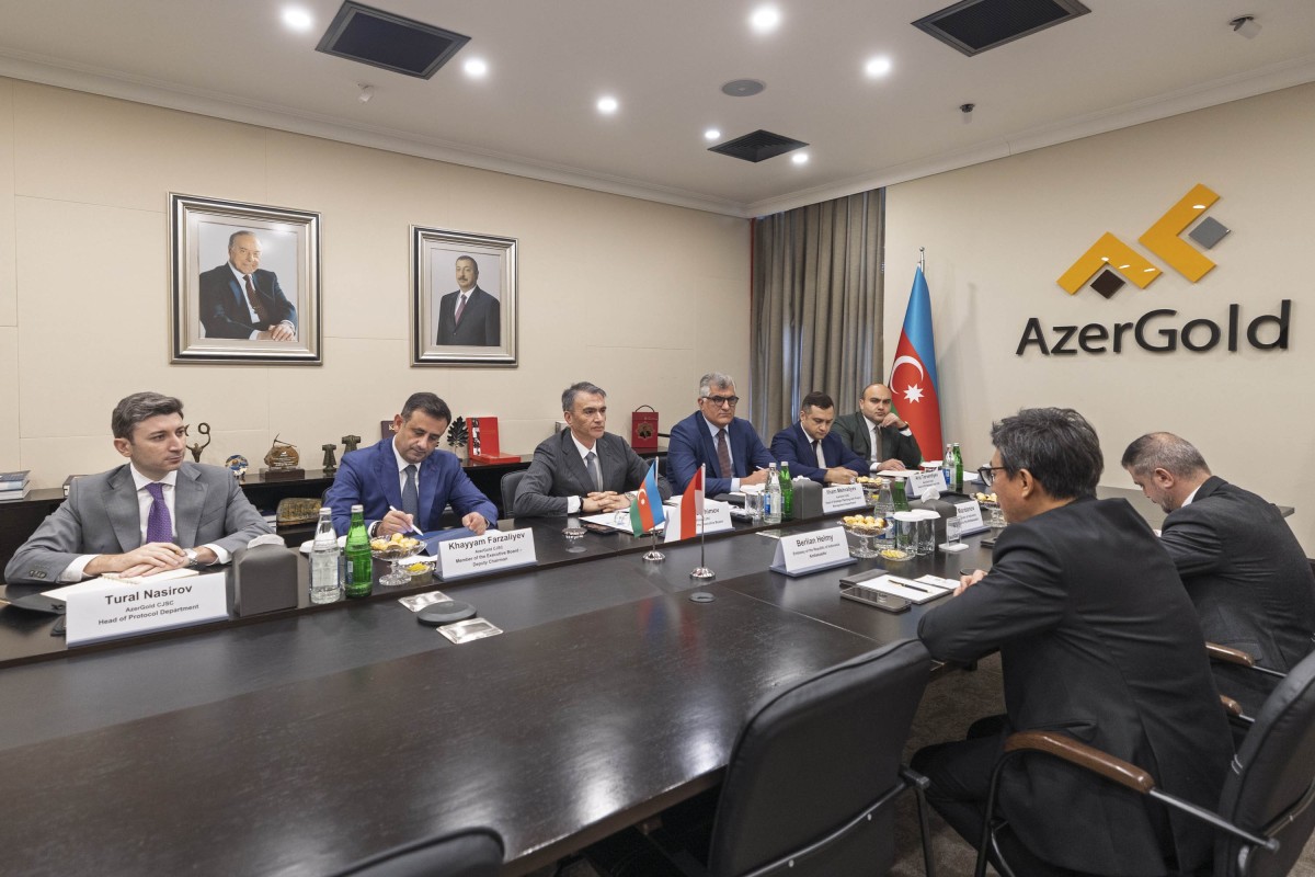 В ЗАО «AzerGold» состоялась встреча с послом Индонезии в Азербайджане-ФОТО 