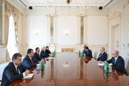 Ильхам Алиев принял премьер-министра Таджикистана