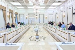 Сахиба Гафарова встретилась с вице-спикером парламента Грузии