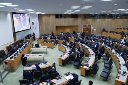 Джейхун Байрамов выступил в Нью-Йорке на 50-й министерской встрече «Группы 77 и Китая»