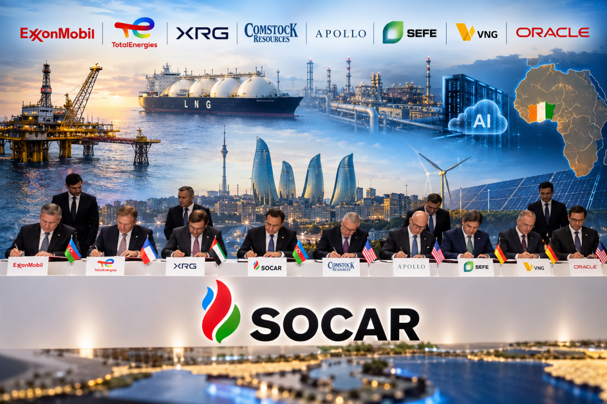 Нефть, газ, СПГ и искусственный интеллект — SOCAR заключила восемь соглашений 