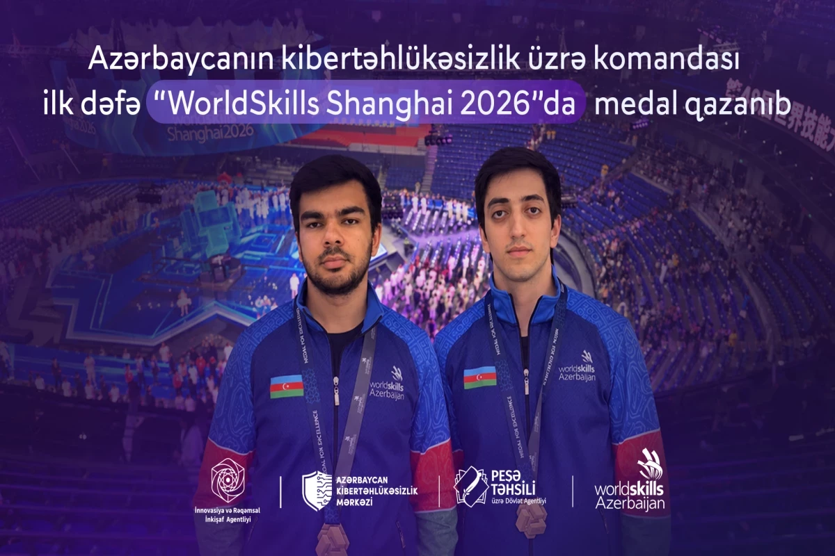 Азербайджан завоевал историческую награду WorldSkills в кибербезопасности 