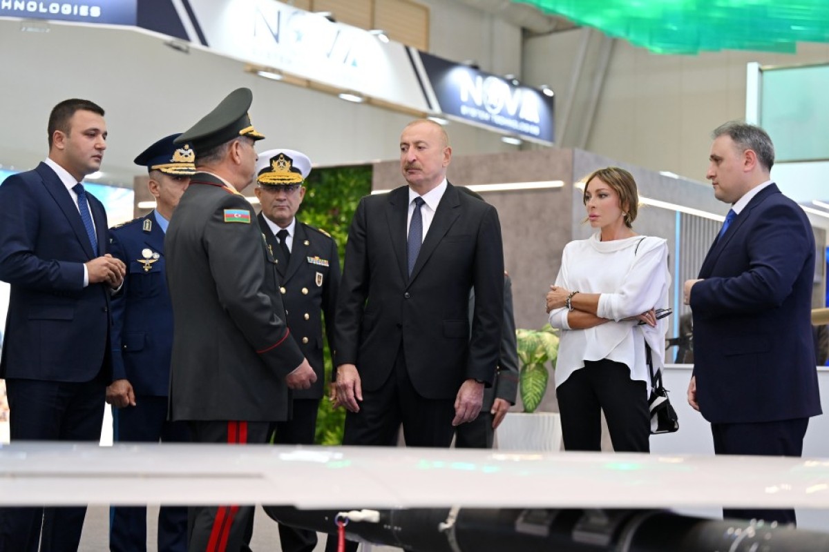 Ильхам Алиев и Мехрибан Алиева прибыли на ADEX 2026-ФОТО -ОБНОВЛЕНО 