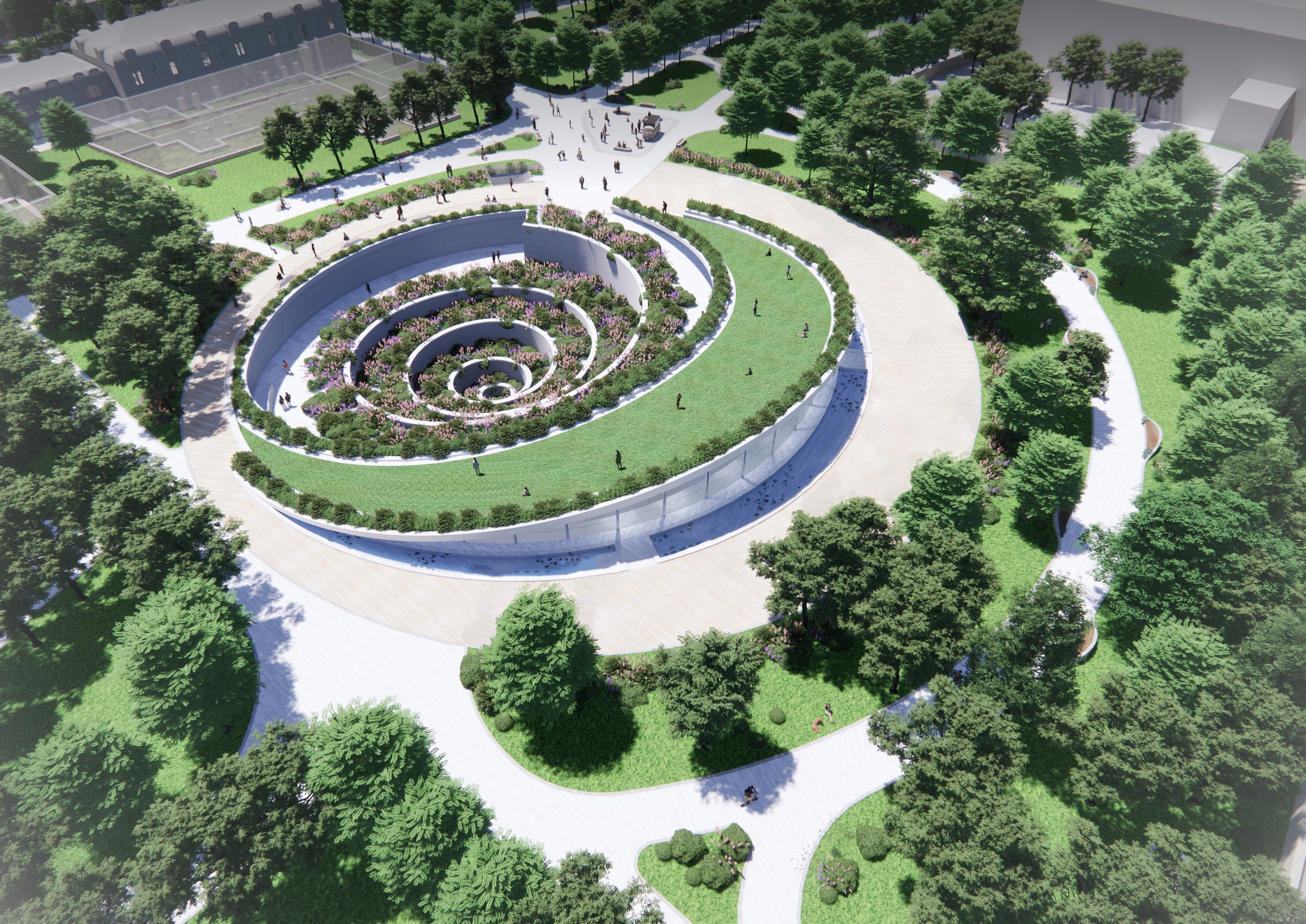 Проект азербайджан. Концепция мемориального комплекса. Знаменитое место в Гяндже.
